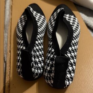 Women’s Houndstooth PatternBallet Flats